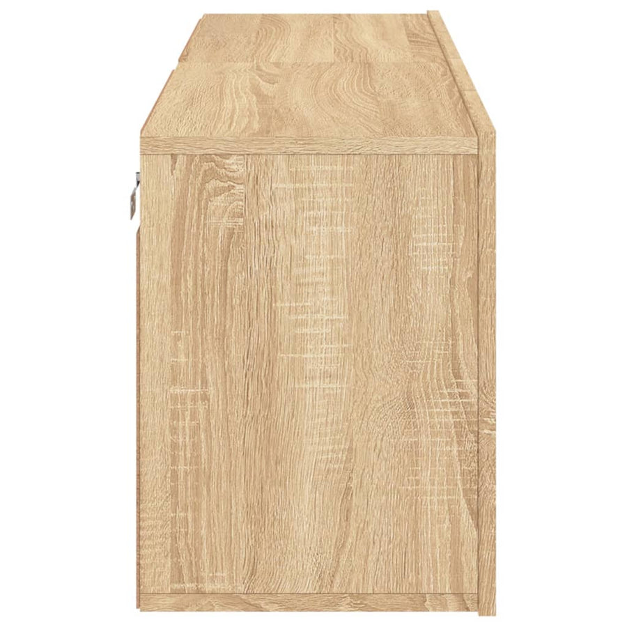 Tv-Meubels Wandgemonteerd Kleurig 2 60 x 30 x 41 cm Sonoma eiken