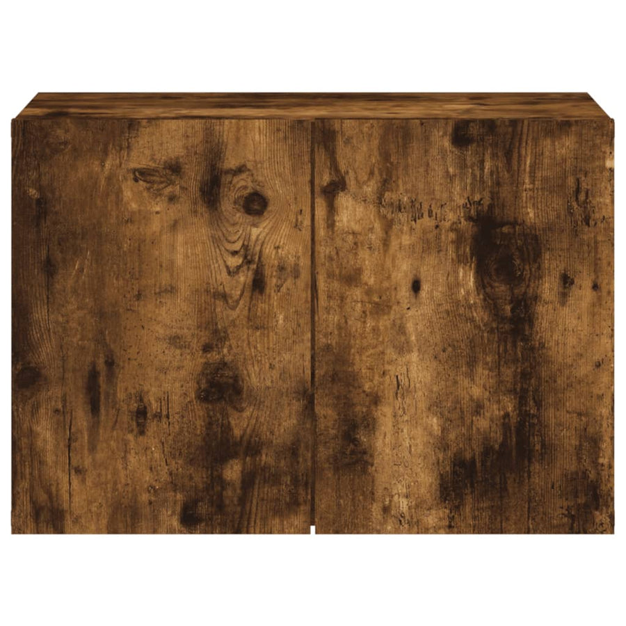 Tv-Meubel Wandgemonteerd Kleurig 1 60 x 30 x 41 cm Gerookt eiken