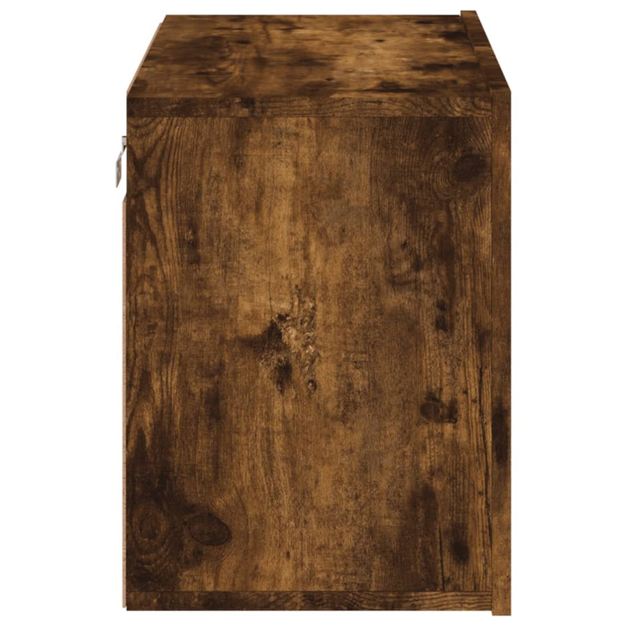Tv-Meubel Wandgemonteerd Kleurig 1 60 x 30 x 41 cm Gerookt eiken
