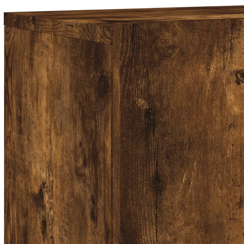 Tv-Meubel Wandgemonteerd Kleurig 1 60 x 30 x 41 cm Gerookt eiken