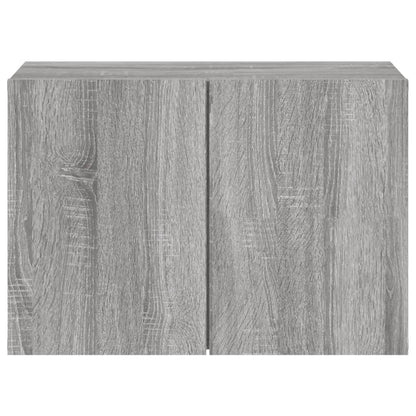 Tv-Meubel Wandgemonteerd Eikenkleurig 1 60 x 30 x 41 cm Grijs sonoma