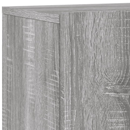 Tv-Meubel Wandgemonteerd Eikenkleurig 1 60 x 30 x 41 cm Grijs sonoma