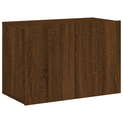 Tv-Meubel Wandgemonteerd Bruineikenkleurig 1 60 x 30 x 41 cm bruin eikenkleur