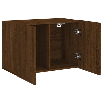 Tv-Meubel Wandgemonteerd Bruineikenkleurig 1 60 x 30 x 41 cm bruin eikenkleur