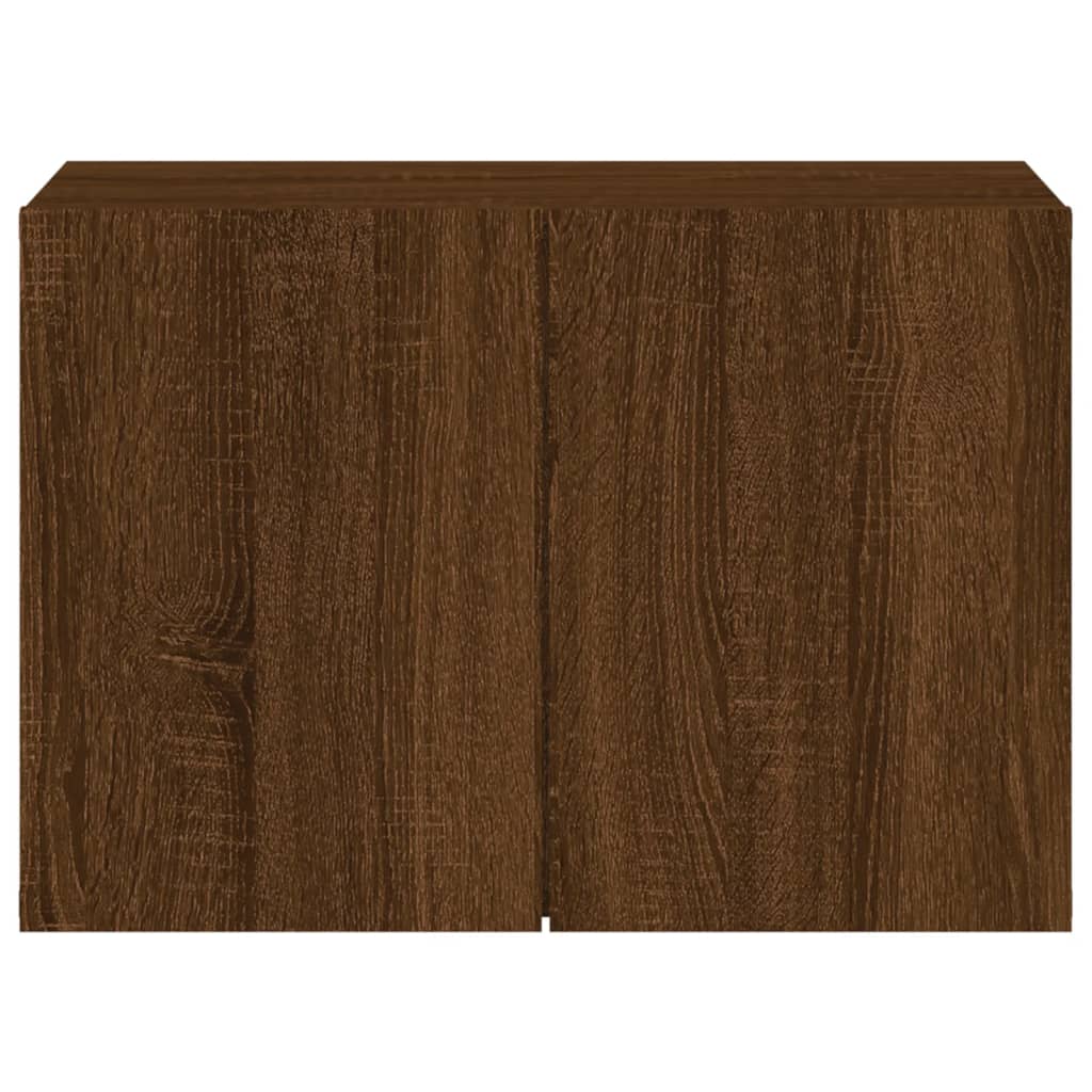 Tv-Meubel Wandgemonteerd Bruineikenkleurig 1 60 x 30 x 41 cm bruin eikenkleur