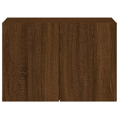 Tv-Meubel Wandgemonteerd Bruineikenkleurig 1 60 x 30 x 41 cm bruin eikenkleur