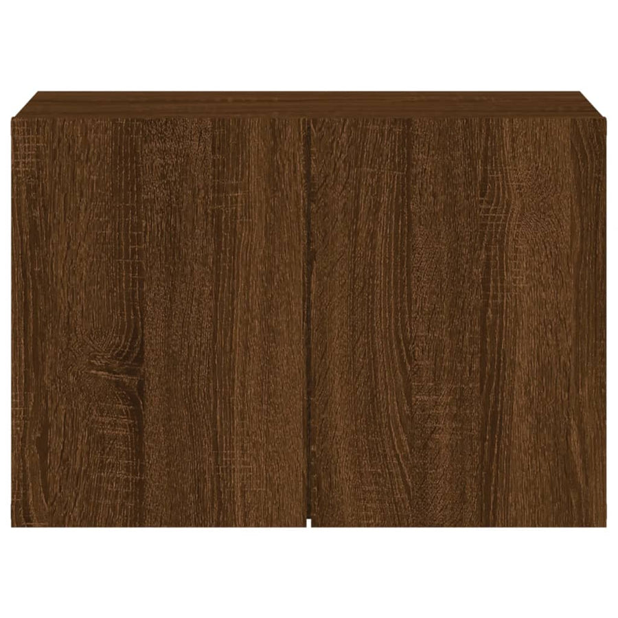 Tv-Meubel Wandgemonteerd Bruineikenkleurig 1 60 x 30 x 41 cm bruin eikenkleur