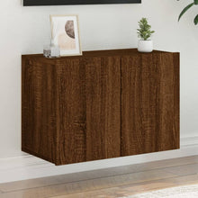 Tv-Meubel Wandgemonteerd Bruineikenkleurig 1 60 x 30 x 41 cm bruin eikenkleur
