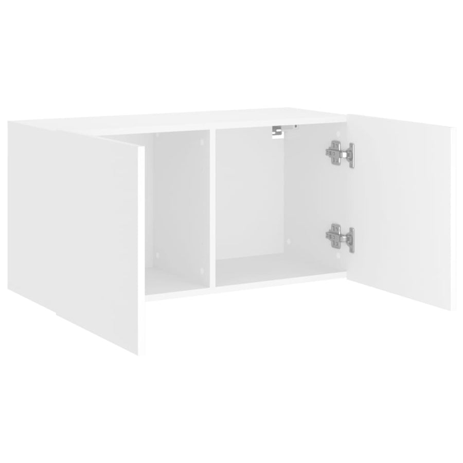Tv-Meubel Wandgemonteerd 1 80 x 30 x 41 cm Wit