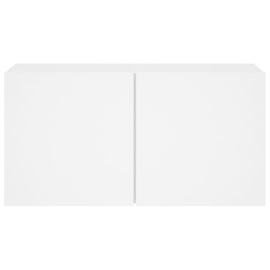 Tv-Meubel Wandgemonteerd 1 80 x 30 x 41 cm Wit