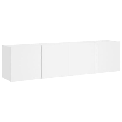 Tv-Meubels Wandgemonteerd 2 80 x 30 x 41 cm Wit