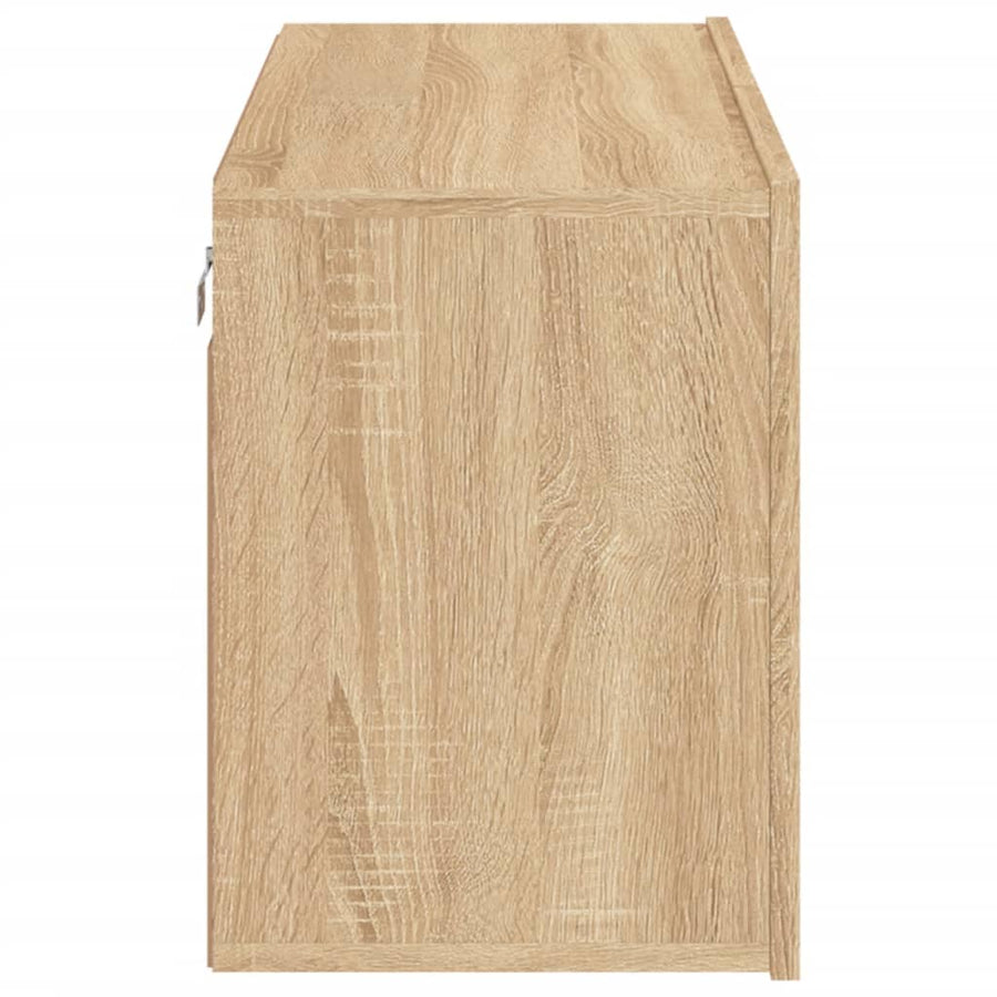 Tv-Meubel Wandgemonteerd Kleurig 1 80 x 30 x 41 cm Sonoma eiken