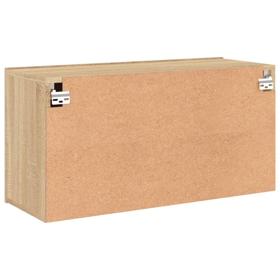 Tv-Meubel Wandgemonteerd Kleurig 1 80 x 30 x 41 cm Sonoma eiken