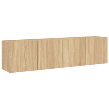 Tv-Meubels Wandgemonteerd Kleurig 2 80 x 30 x 41 cm Sonoma eiken