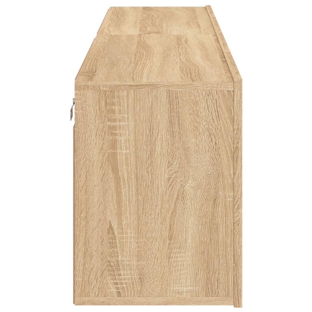 Tv-Meubels Wandgemonteerd Kleurig 2 80 x 30 x 41 cm Sonoma eiken