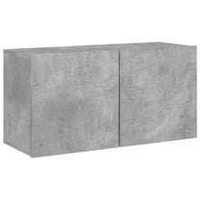 Tv-Meubel Wandgemonteerd 1 80 x 30 x 41 cm Betongrijs