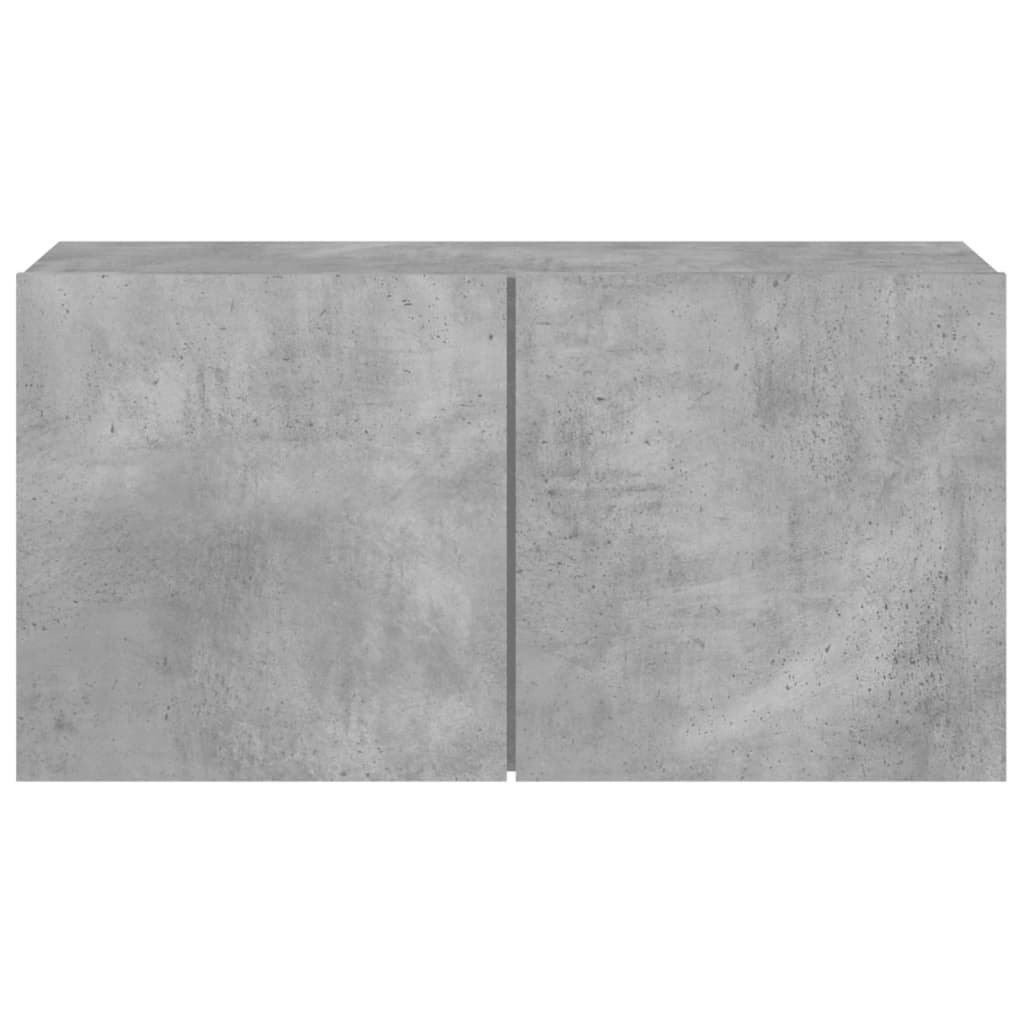 Tv-Meubel Wandgemonteerd 1 80 x 30 x 41 cm Betongrijs