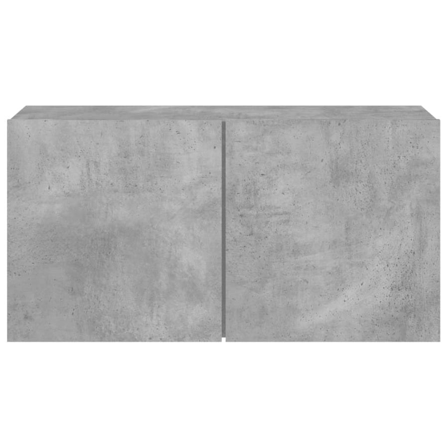 Tv-Meubel Wandgemonteerd 1 80 x 30 x 41 cm Betongrijs