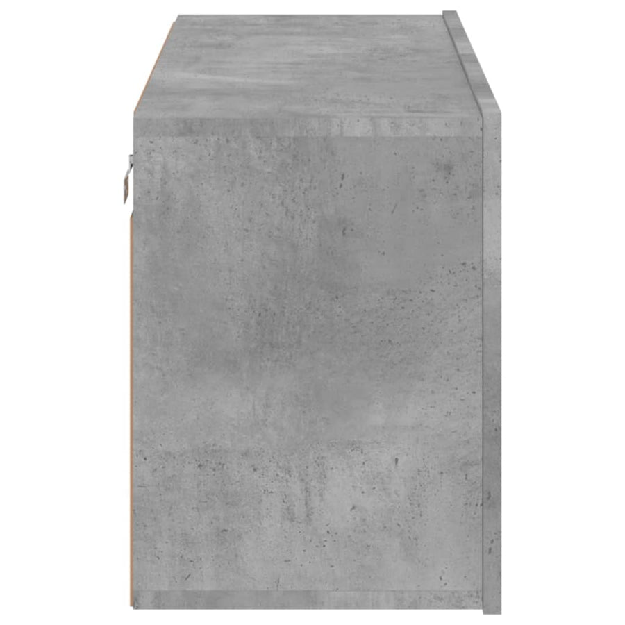 Tv-Meubel Wandgemonteerd 1 80 x 30 x 41 cm Betongrijs