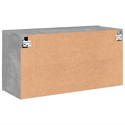 Tv-Meubel Wandgemonteerd 1 80 x 30 x 41 cm Betongrijs