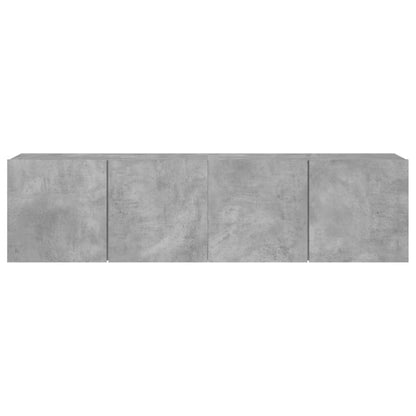 Tv-Meubels Wandgemonteerd 80X30X41 Cm 2 80 cm Betongrijs