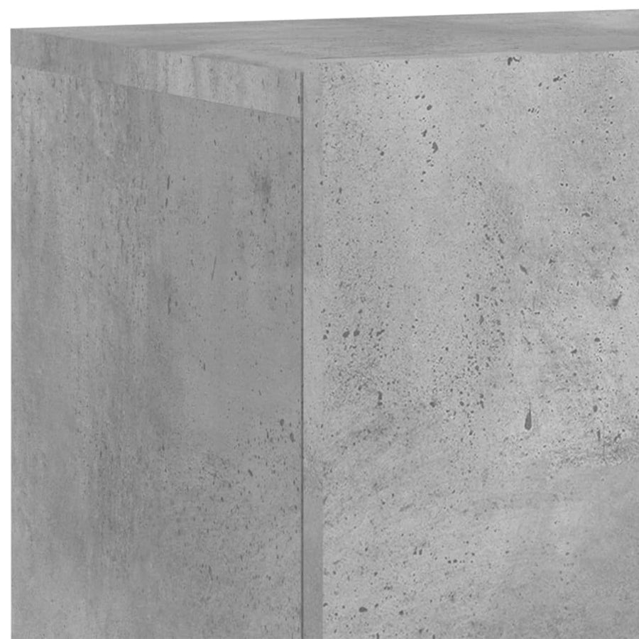 Tv-Meubels Wandgemonteerd 80X30X41 Cm 2 80 cm Betongrijs