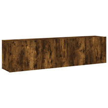Tv-Meubels Wandgemonteerd Kleurig 2 80 x 30 x 41 cm Gerookt eiken