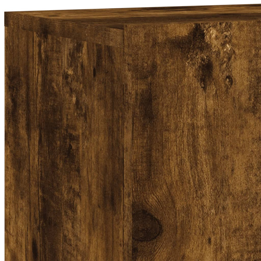 Tv-Meubels Wandgemonteerd Kleurig 2 80 x 30 x 41 cm Gerookt eiken