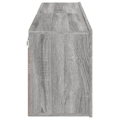 Tv-Meubels Wandgemonteerd Eiken 2 80 x 30 x 41 cm Grijs sonoma