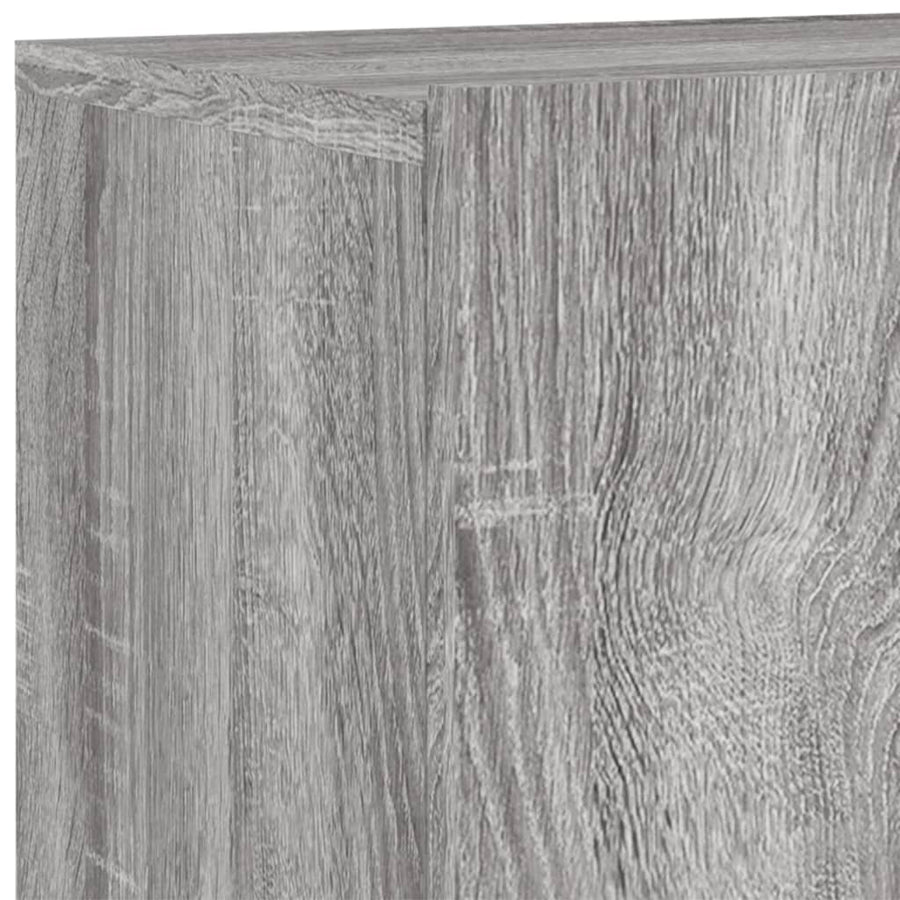 Tv-Meubels Wandgemonteerd Eiken 2 80 x 30 x 41 cm Grijs sonoma