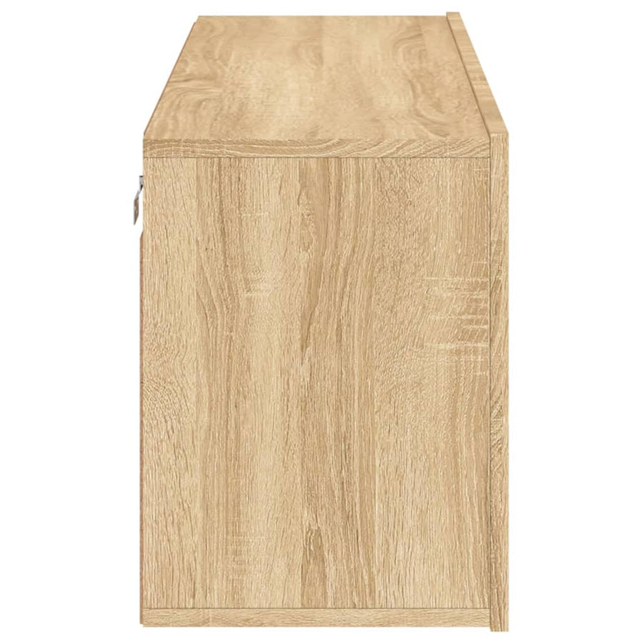 Tv-Meubel Wandgemonteerd Kleurig 1 100 x 30 x 41 cm Sonoma eiken