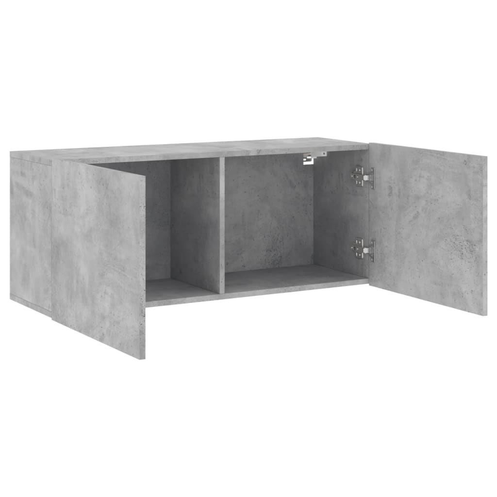 Tv-Meubel Wandgemonteerd 1 100 x 30 x 41 cm Betongrijs