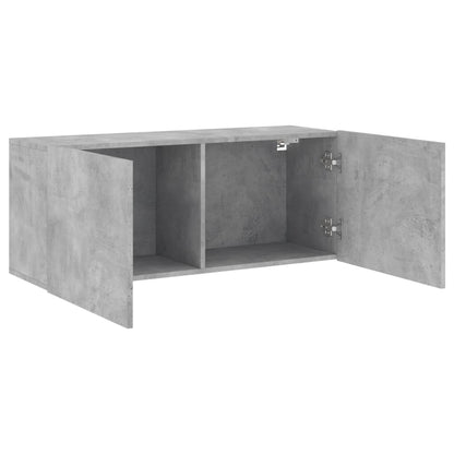 Tv-Meubel Wandgemonteerd 1 100 x 30 x 41 cm Betongrijs
