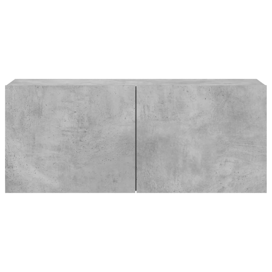 Tv-Meubel Wandgemonteerd 1 100 x 30 x 41 cm Betongrijs