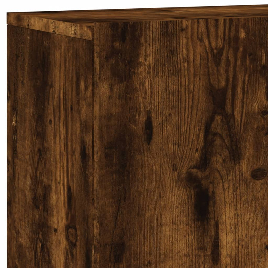 Tv-Meubel Wandgemonteerd Kleurig 1 100 x 30 x 41 cm Gerookt eiken