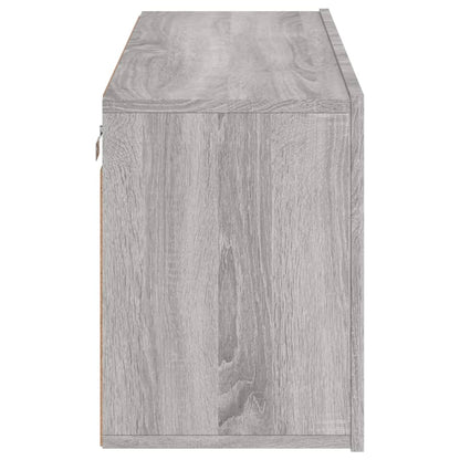 Tv-Meubel Wandgemonteerd 100X30X41 Cm Eikenkleurig 1