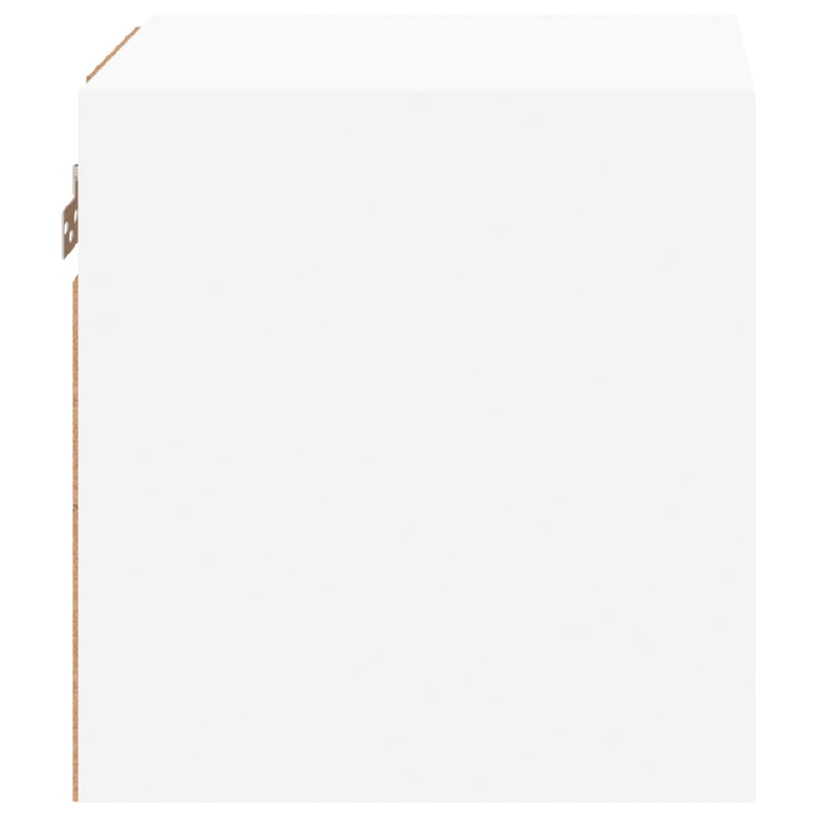 Tv-Meubel Met Led-Verlichting 30X28,5X30 Cm Wit