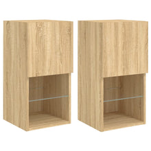 Tv-Meubelen Led-Verlichting 30,5X30X Sonoma Eiken 2 30.5 cm 60 cm