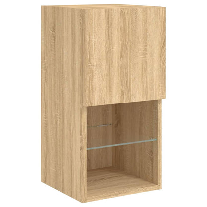 Tv-Meubelen Led-Verlichting 30,5X30X Sonoma Eiken 2 30.5 cm 60 cm