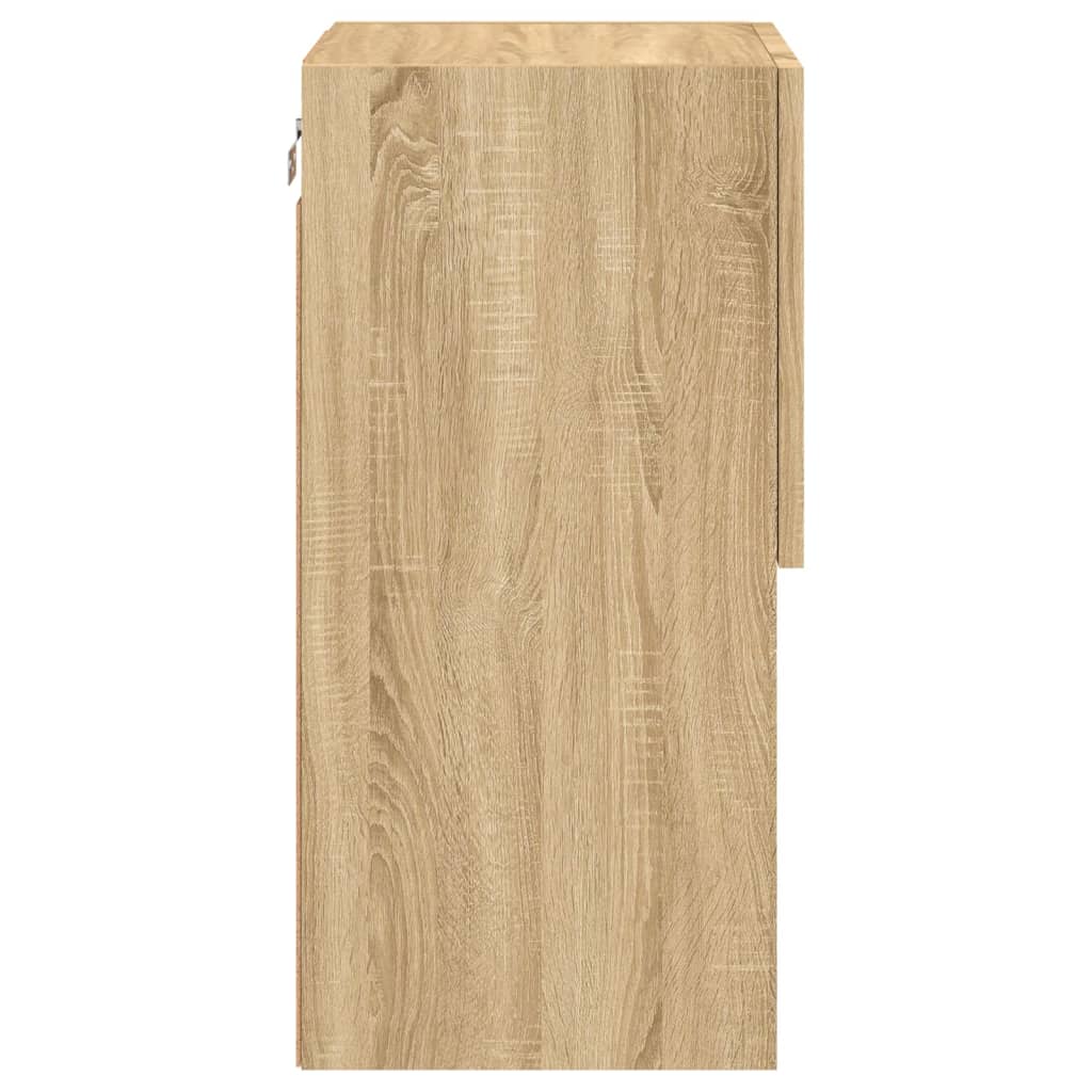 Tv-Meubelen Led-Verlichting 30,5X30X Sonoma Eiken 2 30.5 cm 60 cm