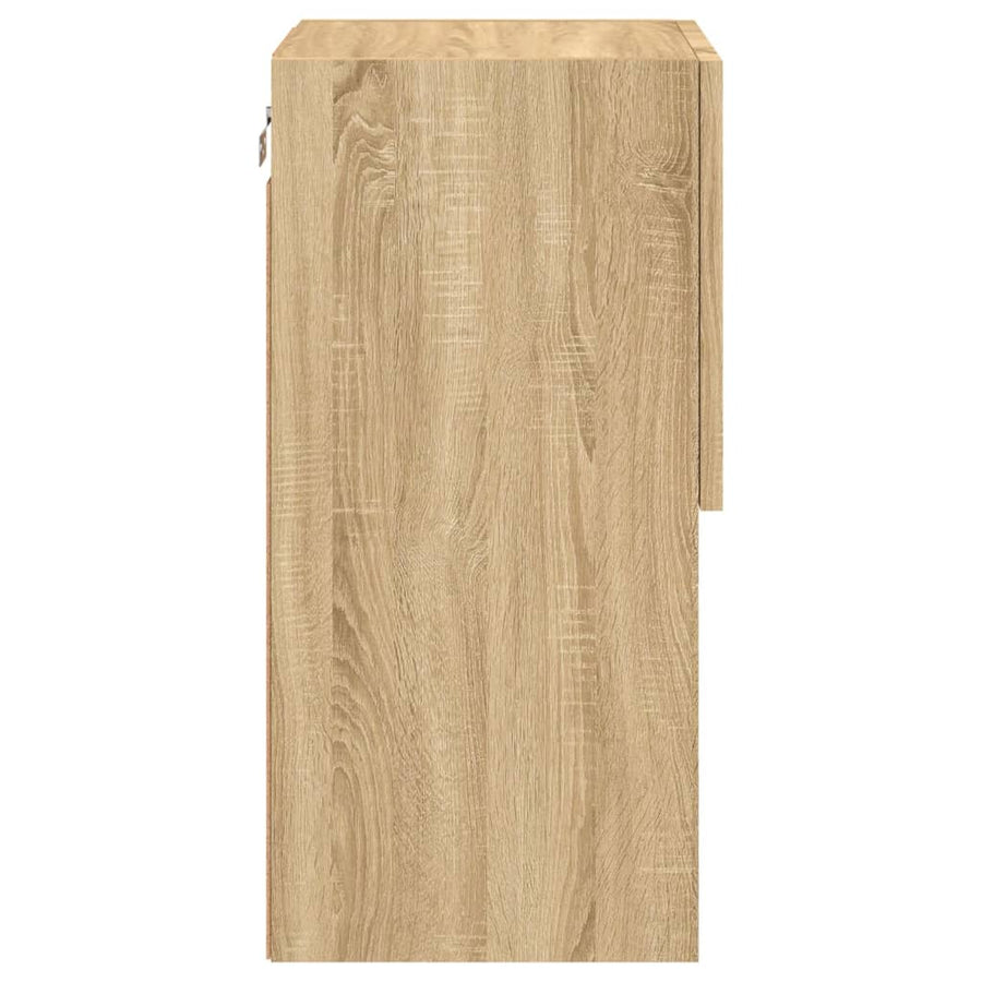 Tv-Meubelen Led-Verlichting 30,5X30X Sonoma Eiken 2 30.5 cm 60 cm