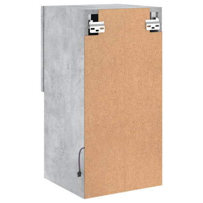 Tv-Meubelen Met Led-Verlichting 30,5X30X60 Cm 2 30.5 x 30 x 60 cm Betongrijs