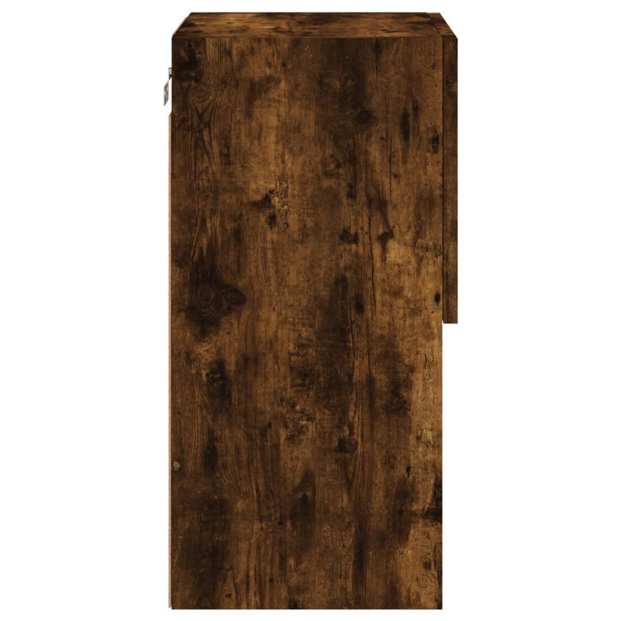 Tv-Meubelen Led-Verlichting 30,5X30X Gerookt Eiken 2 30.5 cm 60 cm