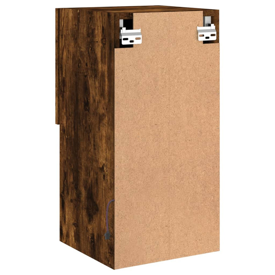 Tv-Meubelen Led-Verlichting 30,5X30X Gerookt Eiken 2 30.5 cm 60 cm