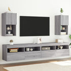 Tv-meubels 2 stuks 30,5x30x60 cm grijs sonoma