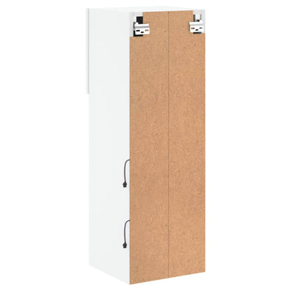 Tv-Meubels Met Led-Verlichting 30,5X30X90 Cm 2 30.5 x 30 x 90 cm Wit