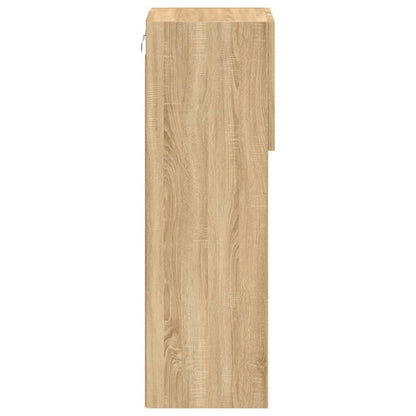 Tv-Meubel Met Led-Verlichting 30,5X30X Kleurig Sonoma Eiken 1 30.5 cm 90 cm