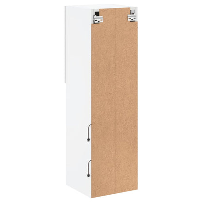 Tv-Meubels Met Led-Verlichting 30,5X30X10 Cm 2 30.5 x 30 x 102 cm Wit