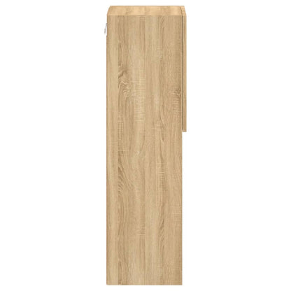 Tv-Meubel Met Led-Verlichting 30,5X30X02 Cm Kleur 1 30.5 x 30 x 102 cm Sonoma eiken