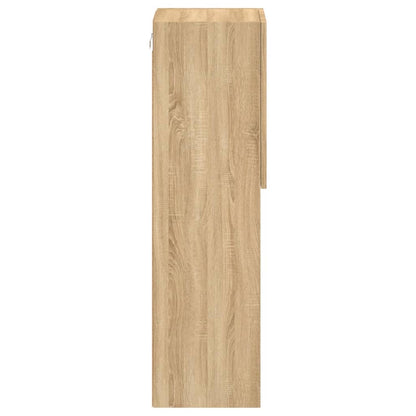 Tv-Meubels Met Led-Verlichting 30,5X30X10 Cm 2 30.5 x 30 x 102 cm Sonoma eiken